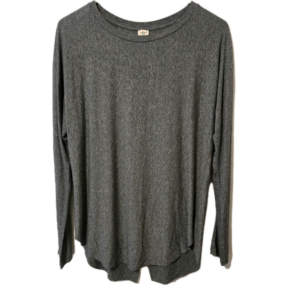 Wilfred Aritzia Women's Open Slit Crossover Back Oversized Shirt Size Small